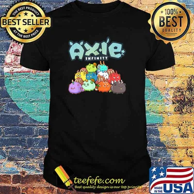 Axie Infinity NFT Trending Axie Infinity Characters Crypto T-Shirt