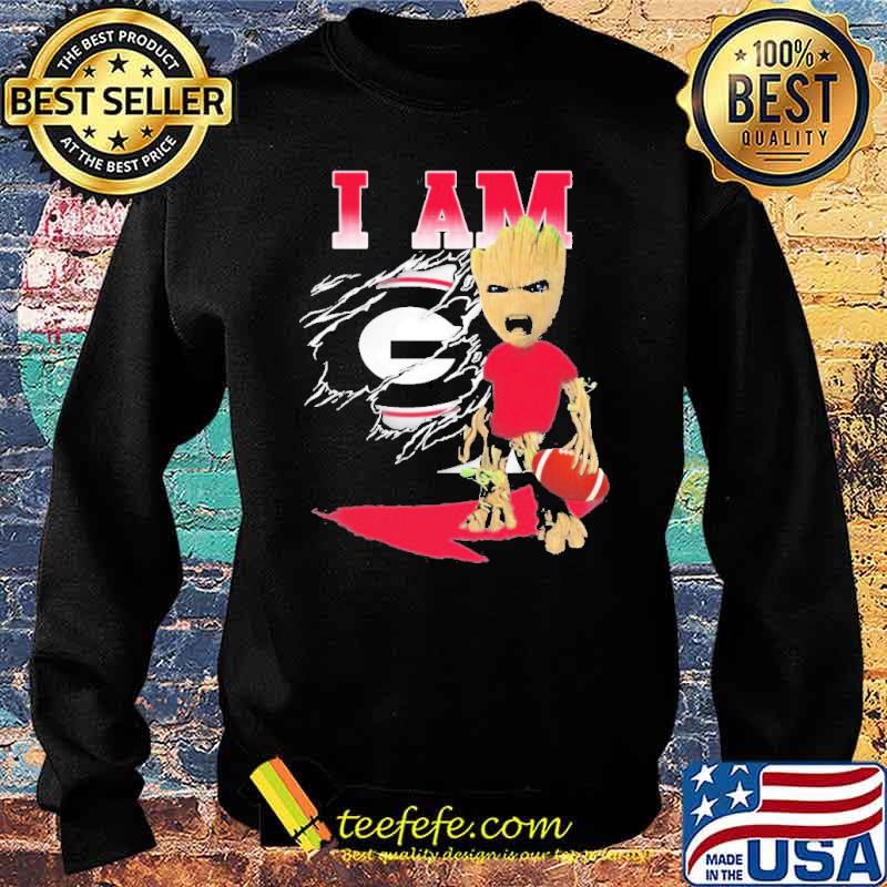 Baby Groot Blood Inside me I am Georgia Bulldogs football s Sweater Baby Groot Blood Inside me I am Georgia Bulldogs football s Sweater