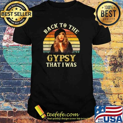 Back To the Gypsy That I Was Vintage T-Shirt