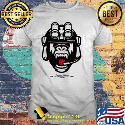 Bad gorilla niezniszczalni tactic cool koszulki dla niego shirt