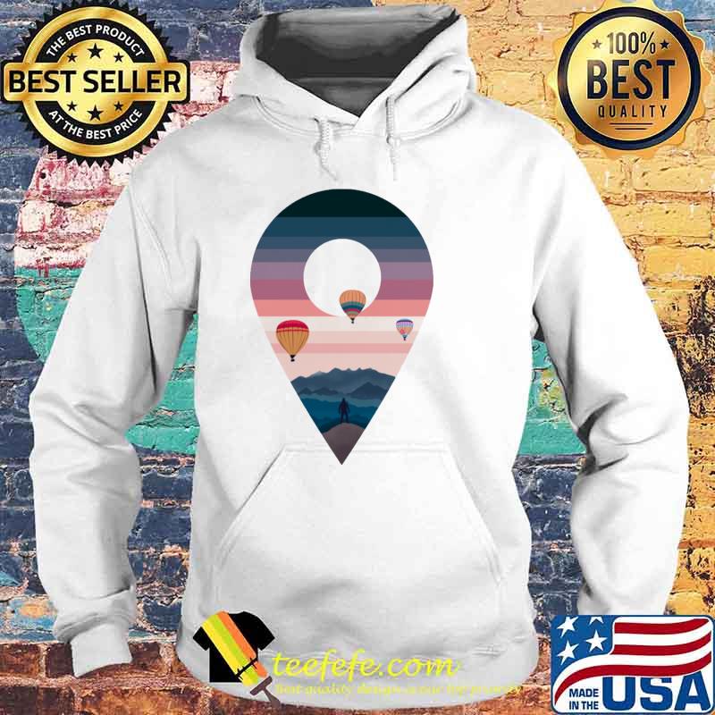 Balloon landscape retro s Hoodie Balloon landscape retro s Hoodie