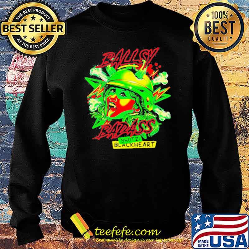 Ballsy Badass Shotzi Black He Art s Sweater Ballsy Badass Shotzi Black He Art s Sweater