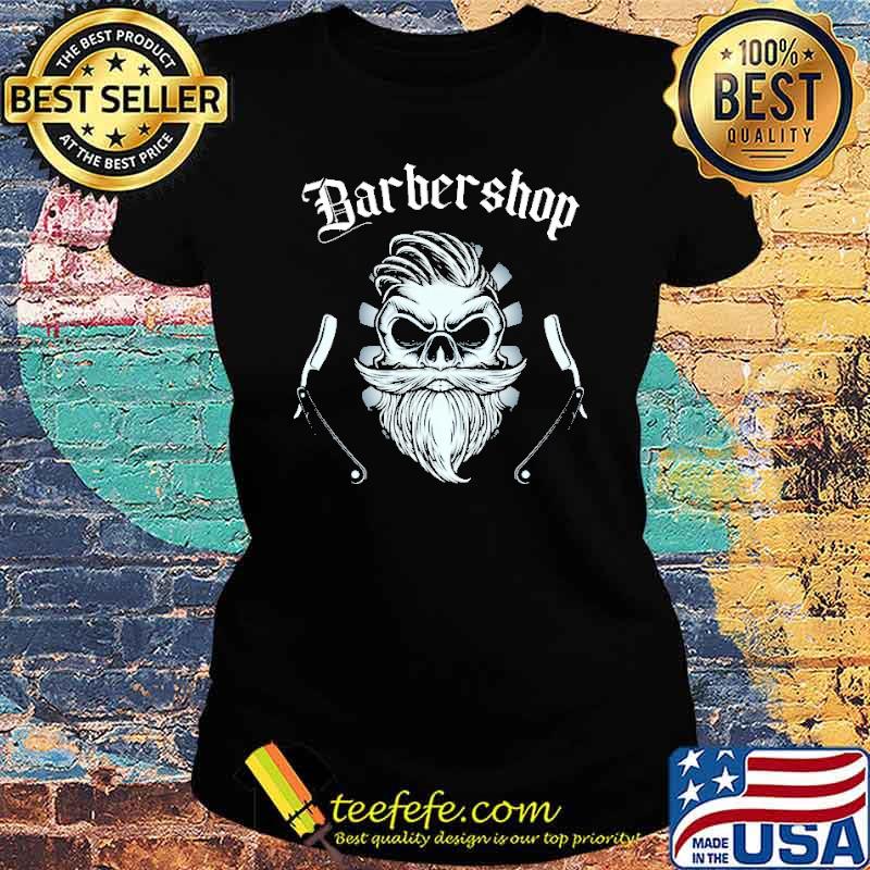 Barber Shop Beard Shirt Ladies tee Barber Shop Beard Shirt Ladies tee
