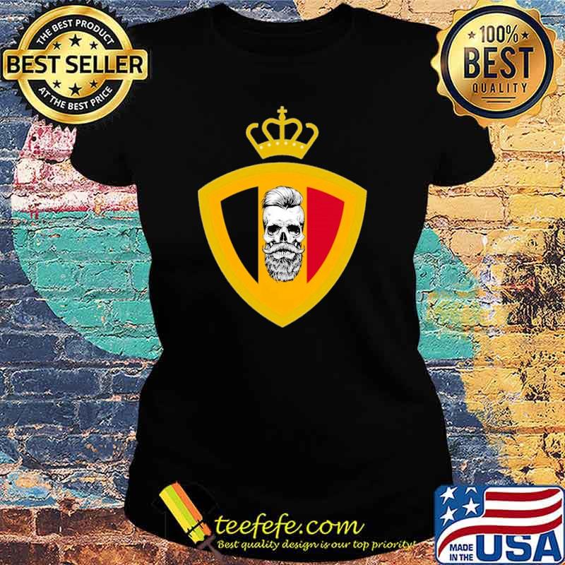 BARBU BELGE SKULL HALLOWEEN SHIRT Ladies tee BARBU BELGE SKULL HALLOWEEN SHIRT Ladies tee