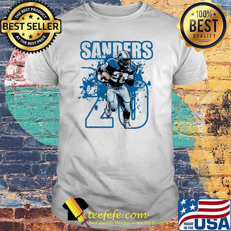 Barry Sanders Baseball watercolor shirt