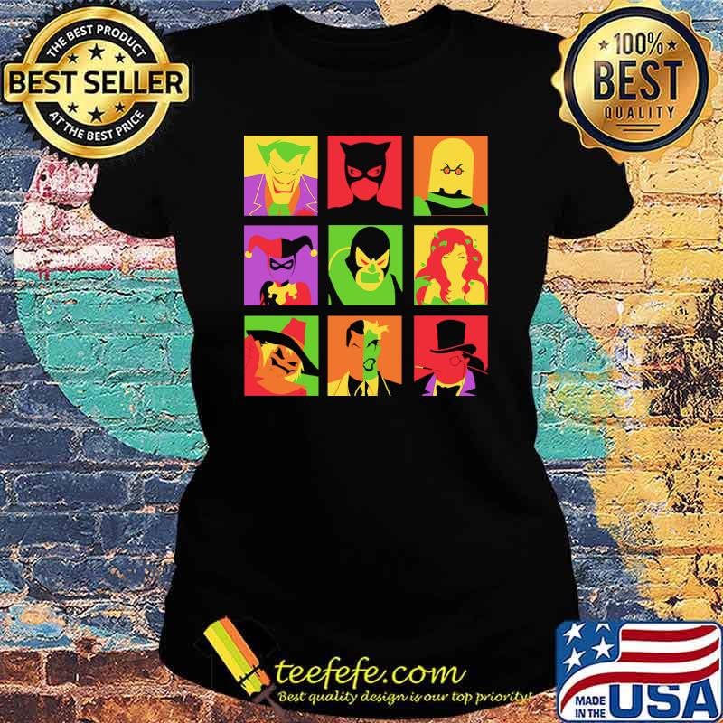 Bat Pop poster Shirt Ladies tee Bat Pop poster Shirt Ladies tee