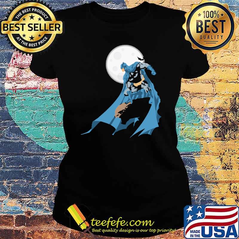 Batman Sliver Moon Shirt Ladies tee Batman Sliver Moon Shirt Ladies tee