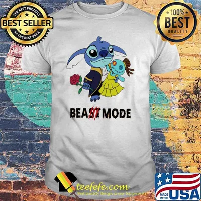 Beast mode Stitch hold scrump shirt