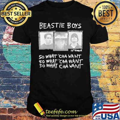 Beastie So Whatcha Want Rock Music shirt