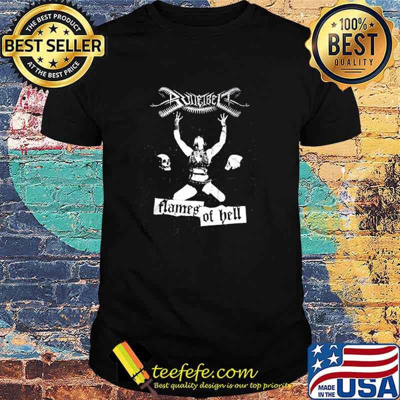 Best bulletbelt Flames Of Hell Skull Shirt Best bulletbelt Flames Of Hell Skull Shirt