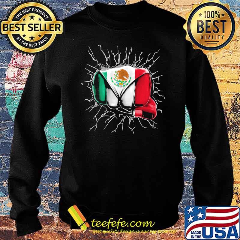 Best mexican Flag Power Fist Shirt Sweater Best mexican Flag Power Fist Shirt Sweater