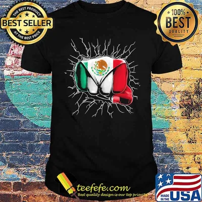 Best mexican Flag Power Fist Shirt