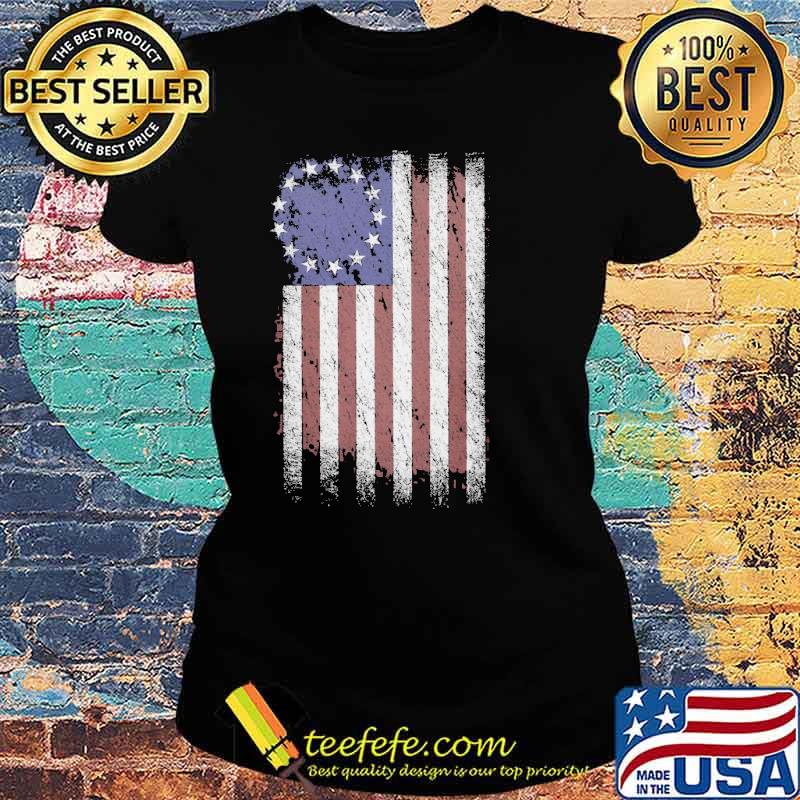 Betsy Ross flag s Ladies tee Betsy Ross flag s Ladies tee