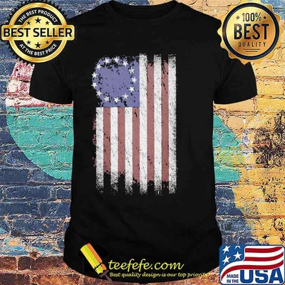 Betsy Ross flag shirt