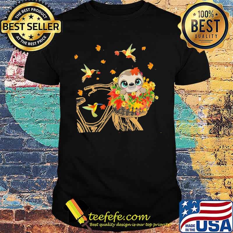 Bicycles Sloth Bird Shirt