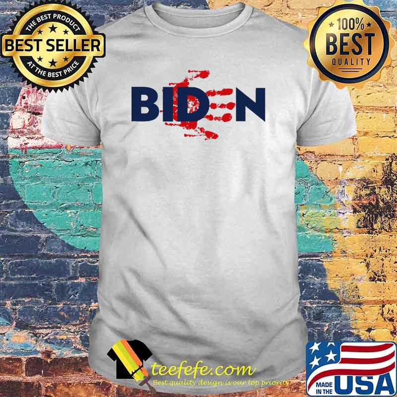 Biden impeach blood hand shirt