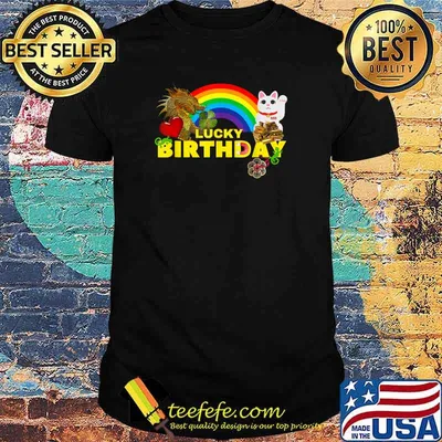 Birthday Lucky Symbols T-Shirt
