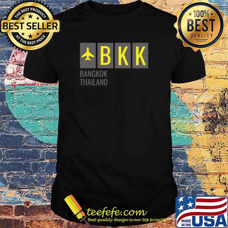 BKK Bangkok Thailand Airport Code T-Shirt BKK Bangkok Thailand Airport Code T-Shirt