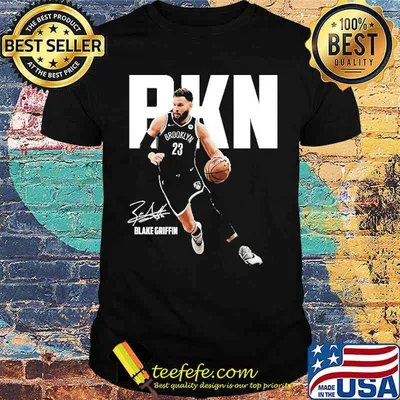 BKN Blake Griffin Brooklyn Nets signature shirt