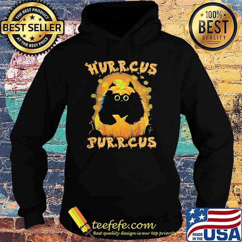 Black Cat hurrcus purrcus Halloween s Hoodie Black Cat hurrcus purrcus Halloween s Hoodie