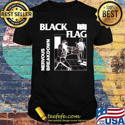 Black Flag Nervous Breakdown shirt