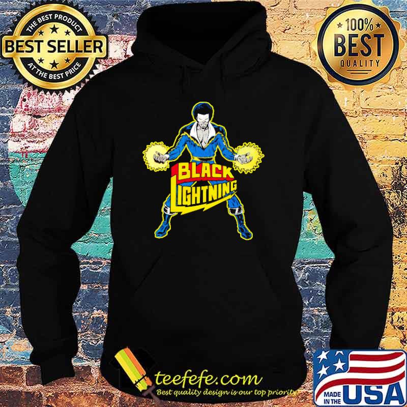 Black Lightning Shirt Hoodie Black Lightning Shirt Hoodie