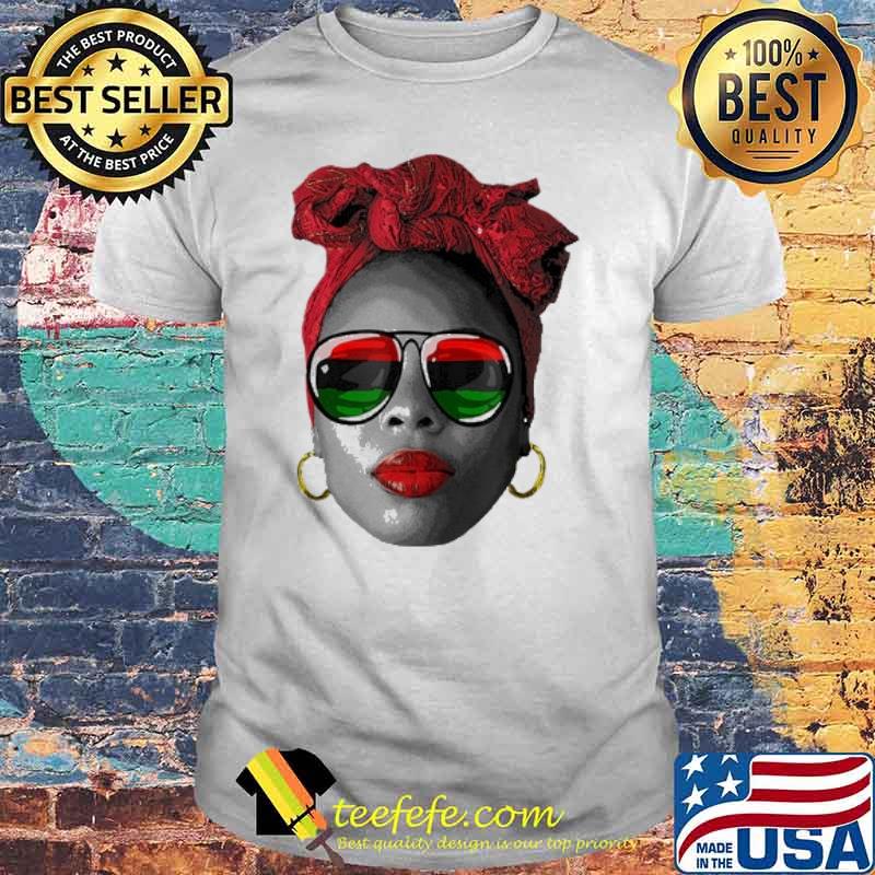 Black Queen Afro Unapologetically Dope Melanin Girl Art Shirt