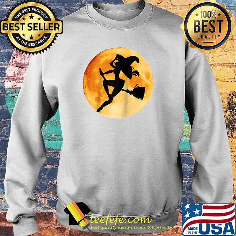 Blood Moon Witch Halloween T-Shirt Sweater Blood Moon Witch Halloween T-Shirt Sweater