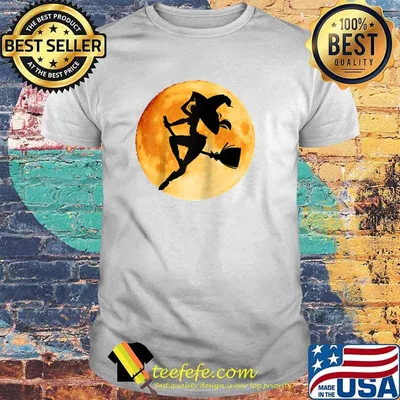 Blood Moon Witch Halloween T-Shirt