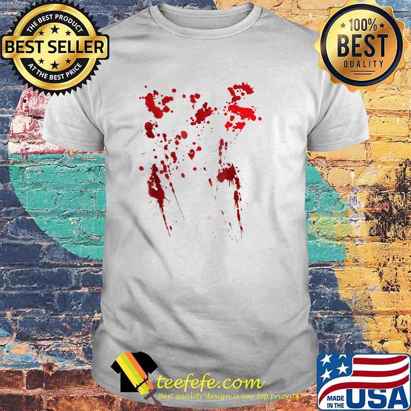 Blood Splatter Halloween Costume T-Shirt