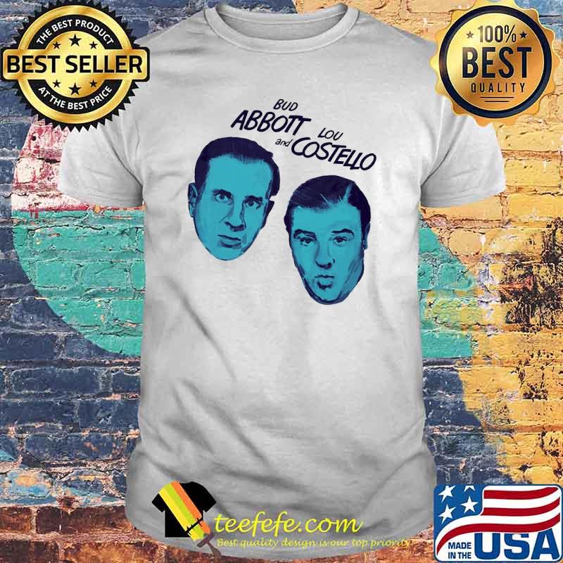 Blue Bud Abbott and Lou Costello shirt