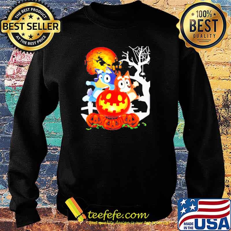 Blueys Happy Halloween pumpkin s Sweater Blueys Happy Halloween pumpkin s Sweater