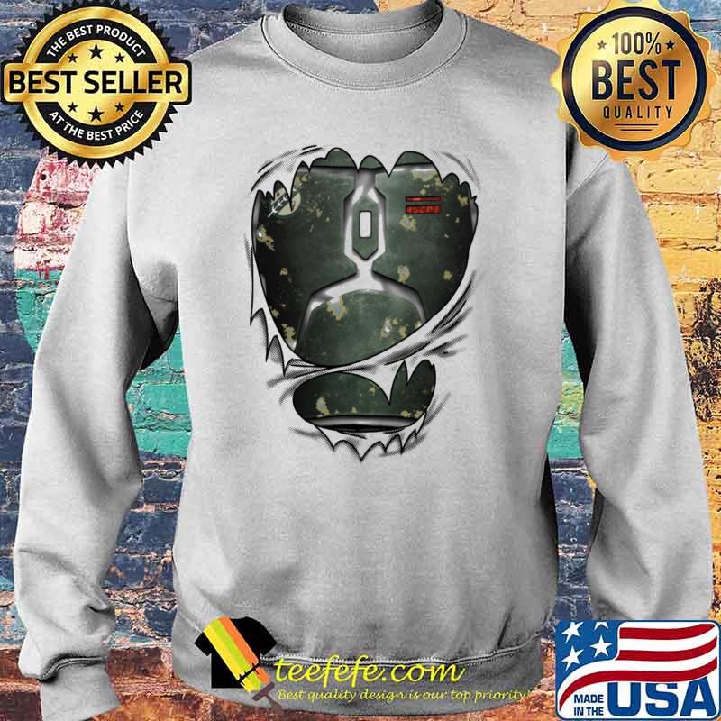 Boba Felt Ripped Shirt Sweater Boba Felt Ripped Shirt Sweater