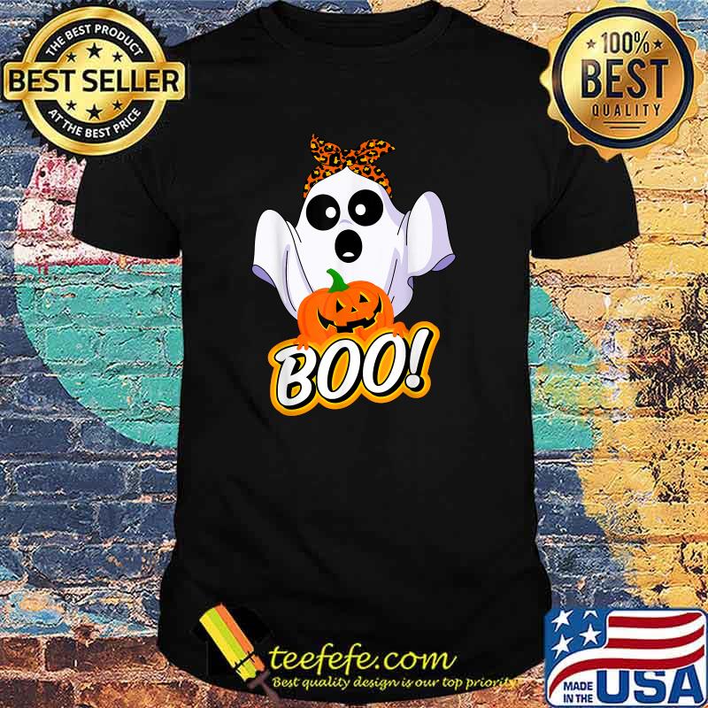 Boo ghost pumpkin Halloween Scary T-Shirt