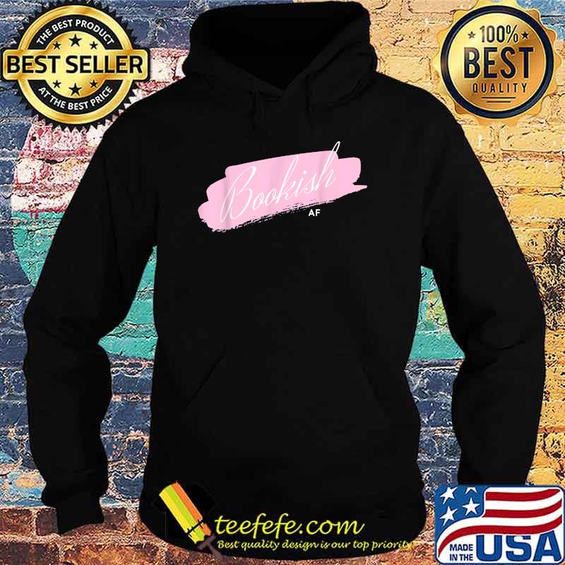 Bookish AF Pink Color Splash T-Shirt Hoodie Bookish AF Pink Color Splash T-Shirt Hoodie