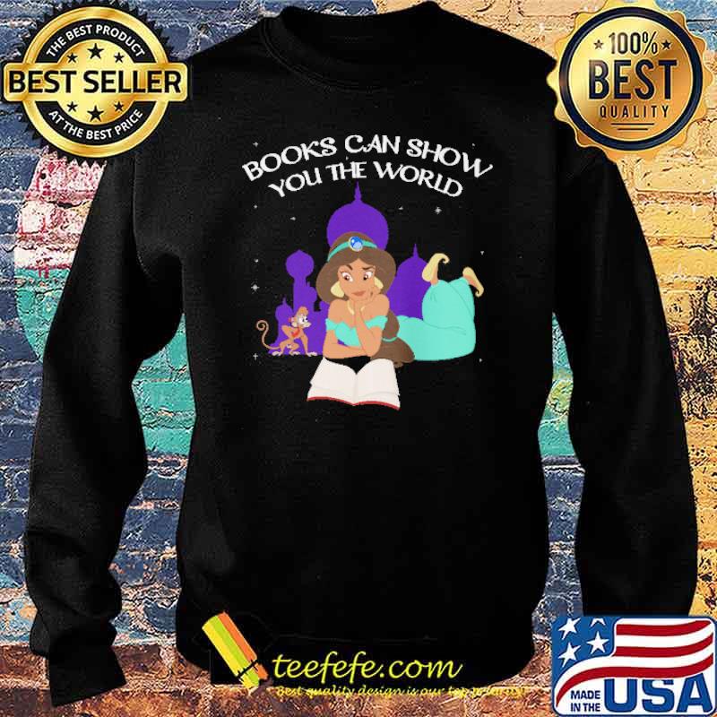 Books Can Show You The World Aladin Shirt Sweater Books Can Show You The World Aladin Shirt Sweater