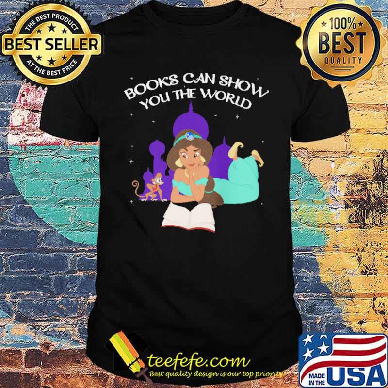 Books Can Show You The World Aladin Shirt Books Can Show You The World Aladin Shirt