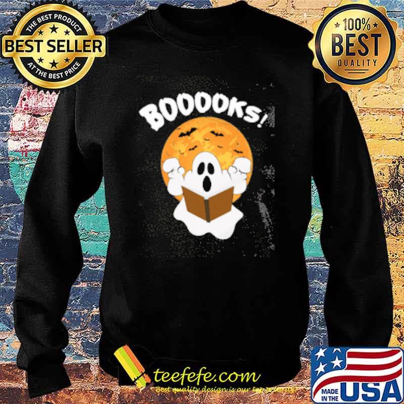Booooks Boo Halloween Shirt Sweater Booooks Boo Halloween Shirt Sweater