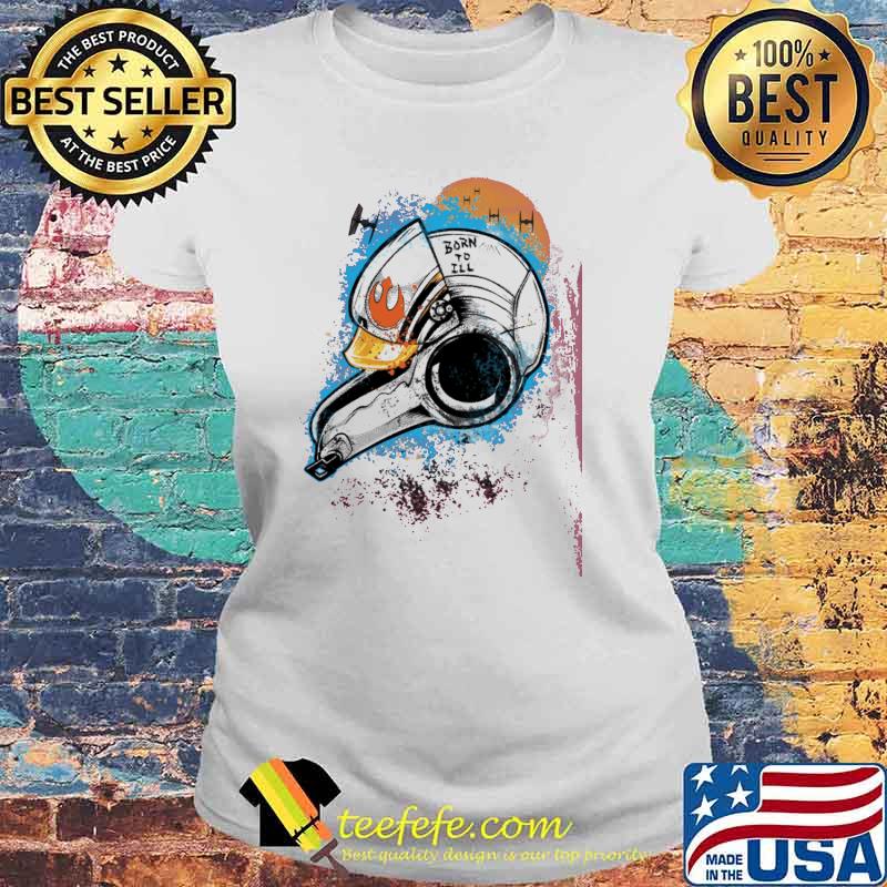 Born to ill helmet s Laides tee Born to ill helmet s Laides tee