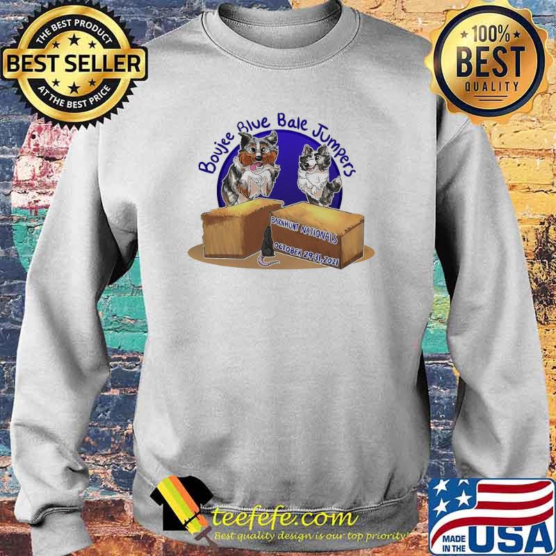 Boujee Blue Bale Jumpers Barnhunt Nationals October s Sweater Boujee Blue Bale Jumpers Barnhunt Nationals October s Sweater
