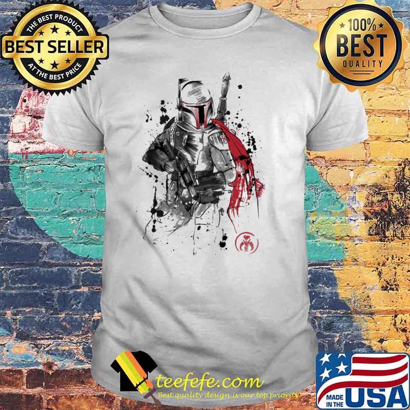 Bounty Hunter Samurai Mandalorian Shirt