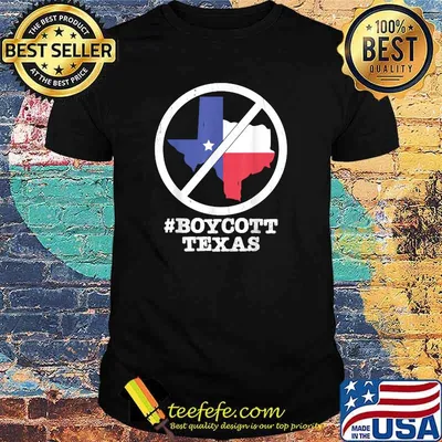 Boycott Texas Anti-Texas My Body My Choice Her Body Her Law T-Shirt