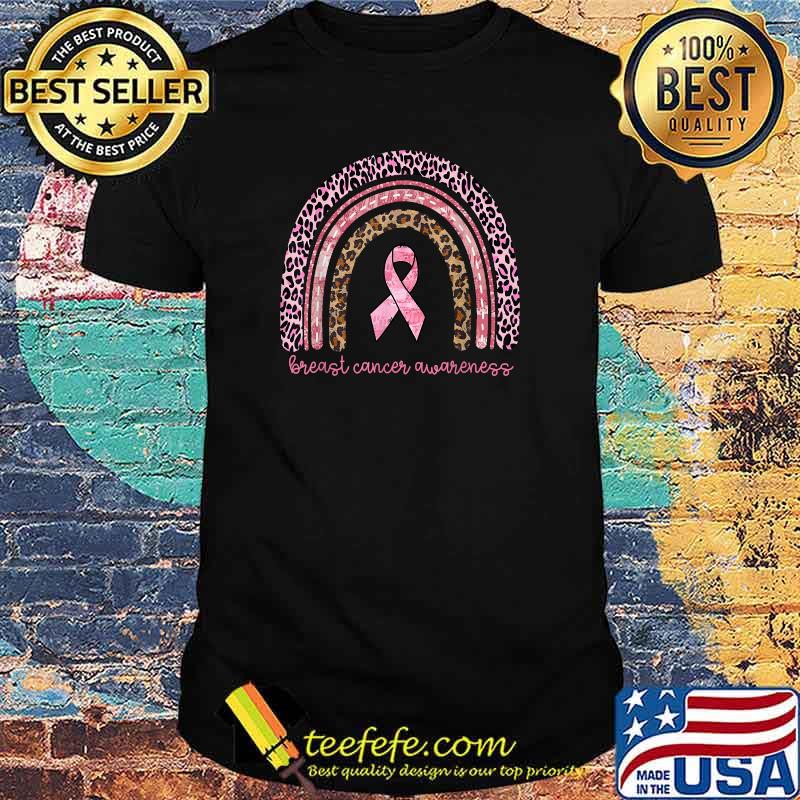 Breast Cancer Awareness Rainbow In October We Wear Pink T-Shirt