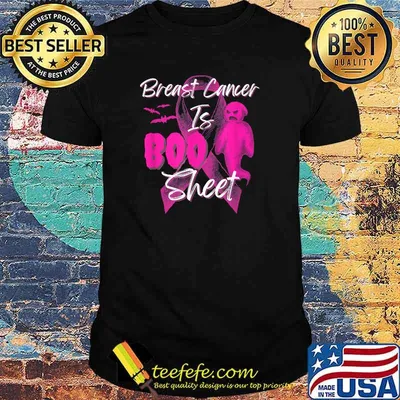 Breast Cancer Is Boo Sheet Breast Cancer Halloween BCA T-Shirt