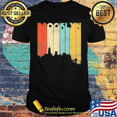 Brooklyn New York City Retro 70S Shirt