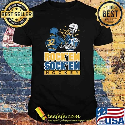 Buffalo Rockem sockem hockey shirt
