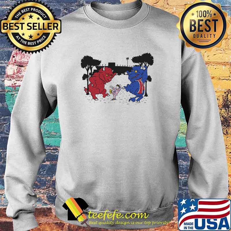 Buffalo Vol.5 Red And Blue Shirt Sweater Buffalo Vol.5 Red And Blue Shirt Sweater