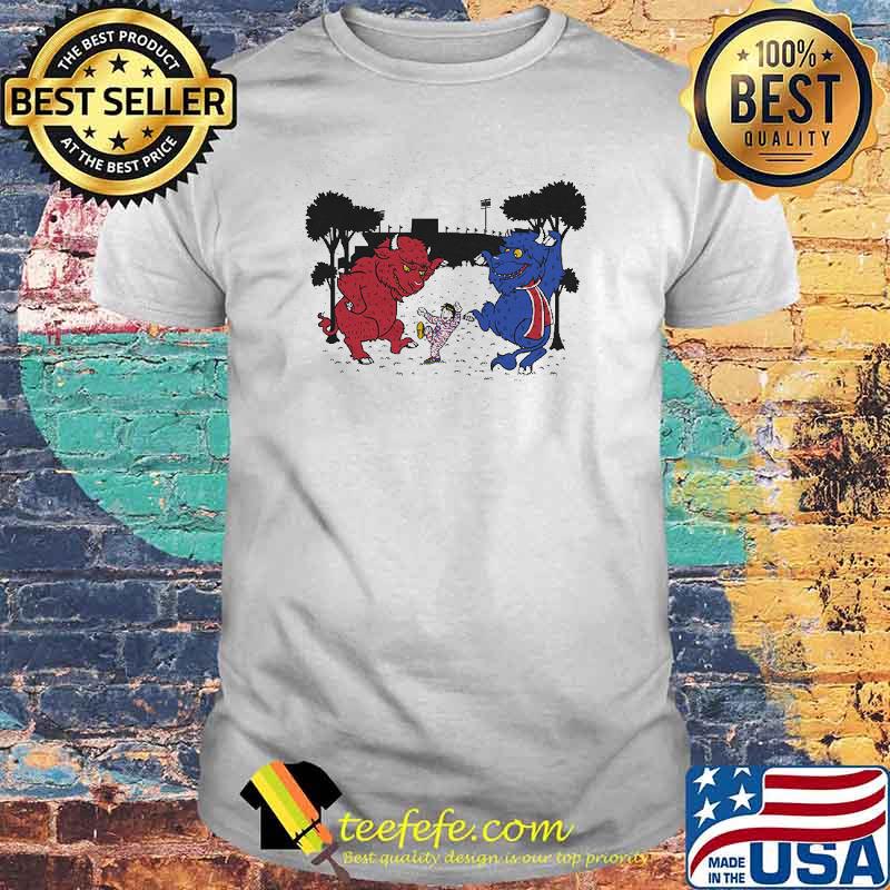 Buffalo Vol.5 Red And Blue Shirt