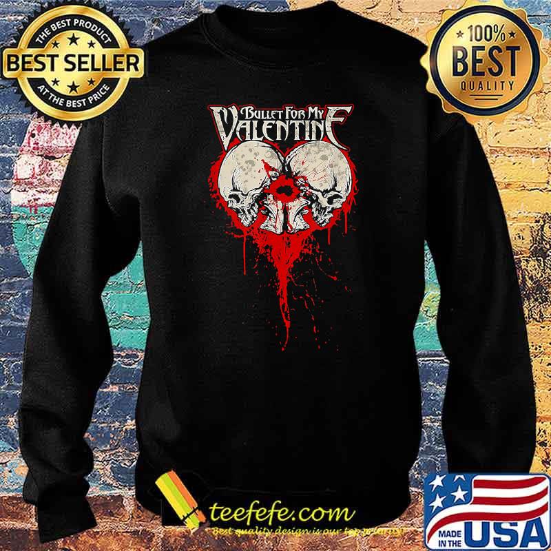 Bullet For My Valentine Couple Skull T-Shirt Sweater Bullet For My Valentine Couple Skull T-Shirt Sweater