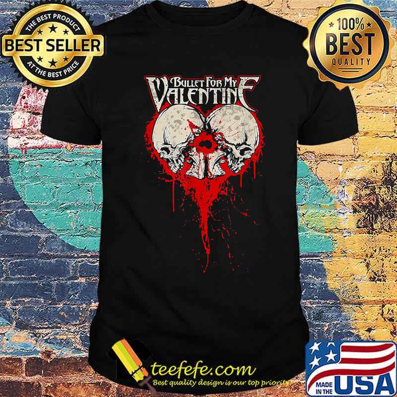Bullet For My Valentine Couple Skull T-Shirt Bullet For My Valentine Couple Skull T-Shirt